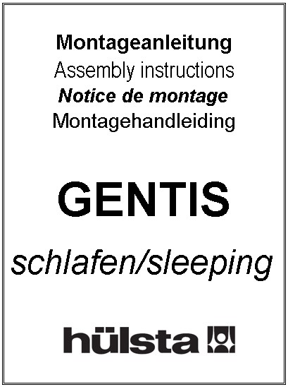 GENTIS Schlafen/sleeping