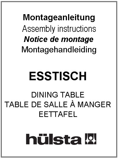 Esstische/ dining tables