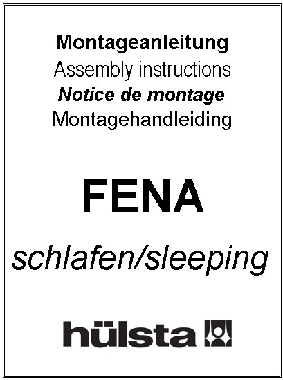 FENA Schlafen/sleeping